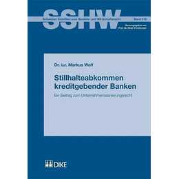 Stillhalteabkommen kreditgebender Banken
