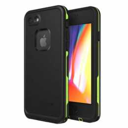 LIFEPROOF Backcover Fre (iPhone 7, iPhone SE 2020, iPhone 8, Lime, Noir)