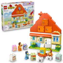 LEGO DUPLO Bluey Blueys Familienhaus mit Memory-Spiel (10459)
