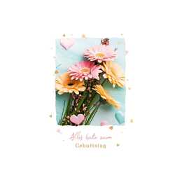 ABC Biglietto di auguri (Compleanno, Multicolore)