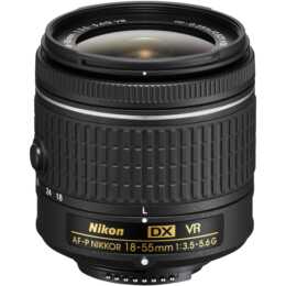 NIKON Nikkor AF-P DX 18-55mm F/3.5-5.6 (F-Mount, Nero)