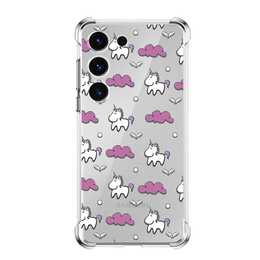 EG Backcover (Galaxy S23, Kunst, Transparent)
