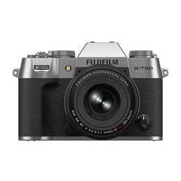 FUJIFILM X-T50 Swiss Garantie + XF 16-50mm SG Kit (40.2 MP, APS-C, Grigio, Argento)