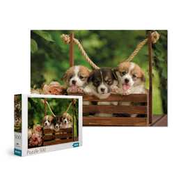 DODO Waliser Corgi-Welpen Puzzle (500 Stück)