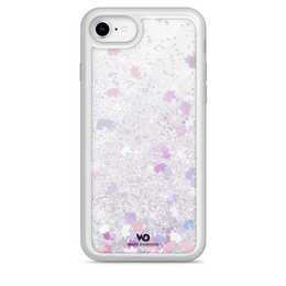 WHITE DIAMONDS Backcover Sparkle (iPhone 6s, iPhone 7, iPhone 6, iPhone 8, Gemustert, Mehrfarbig)