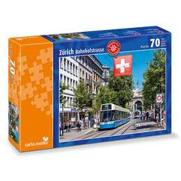 CARTA.MEDIA Zürich Puzzle (70 Stück)