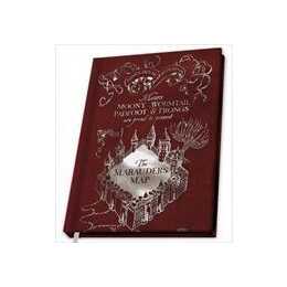 HARRY POTTER - A5 Notebook Marauder's map