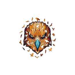 ECO-WOOD-ART Tiere Puzzle (210 Stück)