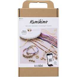 CREATIV COMPANY Starter Kumihimo Armband (Dekorieren, Zusammenstecken, Flechten)