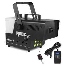 BEAMZ Rage 1000 LED Machine à fumée (2 l, 1000 W, Noir, Blanc)