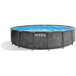 INTEX Piscina fuori terra con struttura tubolare in acciaio Prism Frame (457 cm x 122 cm)