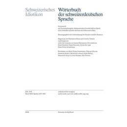 Schweizerisches Idiotikon, XVII
