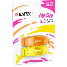 EMTEC INTERNATIONAL C410 Neon (32 GB, USB 2.0 Typ-A)