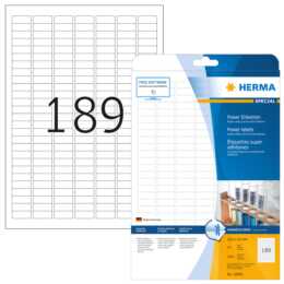HERMA Druckeretikettenbogen (10 x 25.5 mm)