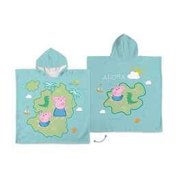 HERDING Serviette de bain Peppa Pig + George (Cochon)