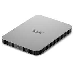 LACIE Mobile Drive (USB Typ-C, 1000 GB, Silber)