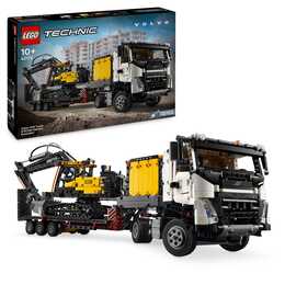 LEGO Technic Volvo FMX LKW mit EC230 Electric Raupenbagger (42175)