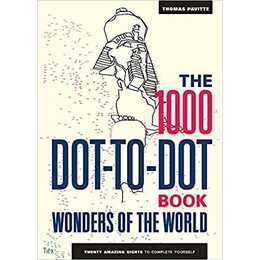 The 1000 Dot-to-Dot Book: Wonders of the World