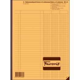 FAVORIT SPA Durchschreibeblock (A4, Kariert)
