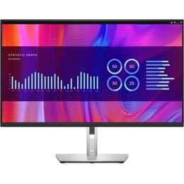 DELL P3223DE (31.5", 2560 x 1440, Argent, Noir)