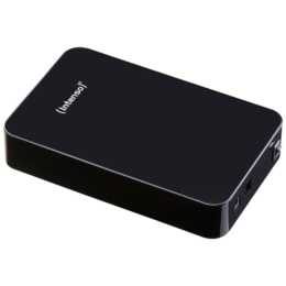 INTENSO Memory Center (USB Typ-A, 6000 GB, Schwarz)