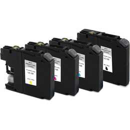 GENERICTONER LC123 (Gelb, Schwarz, Magenta, Cyan, Multipack)