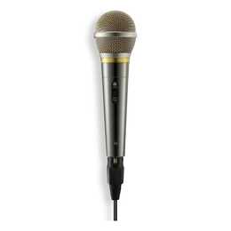 HAMA Vocal Pro Microfono da mano (Argento, Nero)