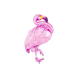 PARTYDECO Folienballon Flamingo (1 Stück)