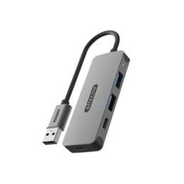 SITECOM (4 Ports, USB Typ-C, USB Typ-A)