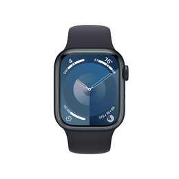 APPLE Watch Series 9 (41 mm, Aluminium, Mitternacht, M/L)