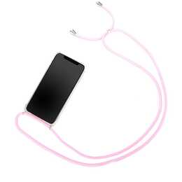 EG Backcover mit Kordel (iPhone 11 Pro, Rosa)