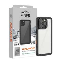 EIGER Hardcase Avalanche (iPhone 16 Pro, Schwarz)