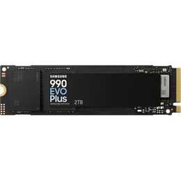 SAMSUNG 990 EVO Plus (PCI Express, 2000 GB, Schwarz)