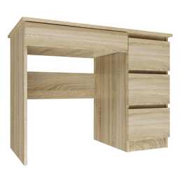 TOP E SHOP Mijas (98 cm x 51 cm x 76 cm, Marrone chiaro, Rovere marrone)