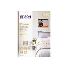EPSON Premium Glossy Fotopapier (15 Blatt, A4, 255 g/m2)