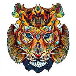 EG Animali della foresta Tiger Puzzle (306 pezzo)