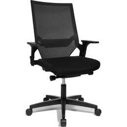 TOPSTAR Autosyncron 3 Bürodrehstuhl (Schwarz)
