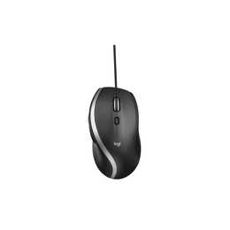 LOGITECH M500s Maus (Kabel, Office, Schwarz)