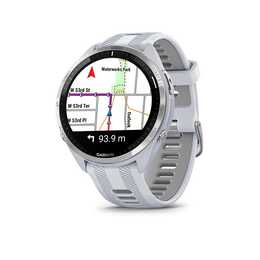 GARMIN Forerunner 965 (35.4 mm, Taille unique, Blanc, Titane, Titane)