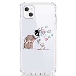 EG Backcover (iPhone 15 Plus, Elefante, Transparente)