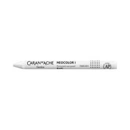 CARAN D'ACHE Wachsmalstifte Neocolor white (1 Stück)