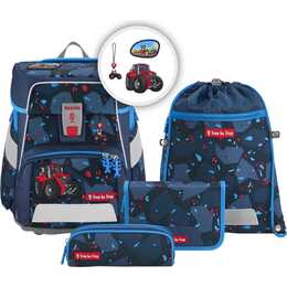 STEP BY STEP Schulranzen Set Tractor Freddy (20 l, Mehrfarbig)