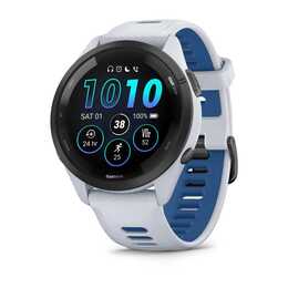 GARMIN Forerunner 265 (46 mm, Taille unique, Blanc, Noir)