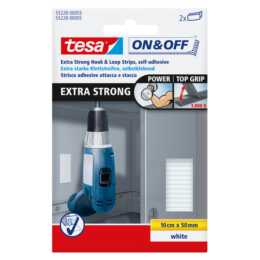 TESA Nastro attacca e stacca On & Off (0.1 m, 2 pezzo)
