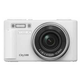 YASHICA City 100 (72 MP, Silber, Weiss)