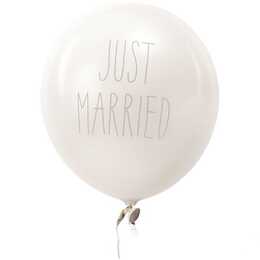 RICO DESIGN Ballon Just Married (12 Stück)