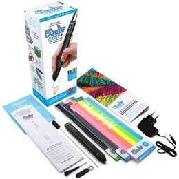 3DOODLER Filament Grau Schwarz Transparent Blau Weiss Mehrfarbig (3 mm, Polylactide (PLA))