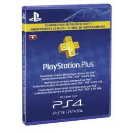 SONY PlayStation Plus Live Card 365 Jours (PKC, IT, DE, FR)