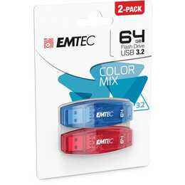 EMTEC INTERNATIONAL C-410 Duo (64 GB, USB 3.0 Typ-A)