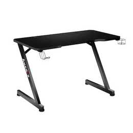 HUZARO Computertisch (60 cm x 120 cm x 75 cm, Schwarz)